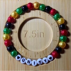 Colorful Beaded Unity Bracelet